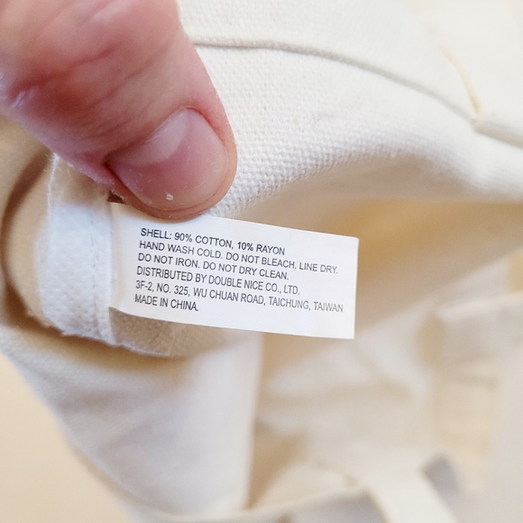 🌼Hello💓love Canvas Tote - Picture 8 of 10